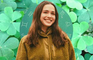 woman with lucky zodiac signs january 26, 2025