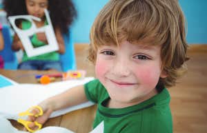 Kid will grow up to be a very smart adult.