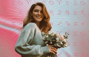 smiling woman happiest zodiac signs march 2025