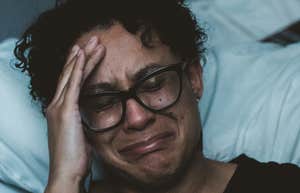 Woman was really depressed.