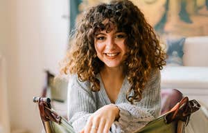 Woman with a superhuman personaility trait.