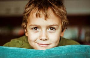 Kid was raised to be well-adjusted.