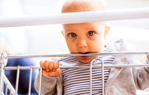 Mom Let Toddler Play Behind Register At Trader Joe's