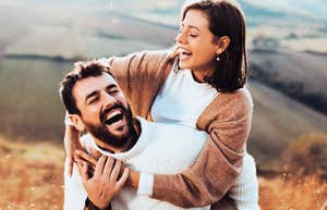 Man who is totally intriguing to woman.