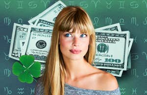 zodiac signs luck abundance April 23 2025