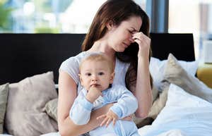 wife calls herself a single mom because the dad works and is never around