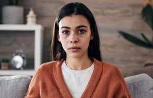 overwhelmed empathic woman who feels everything