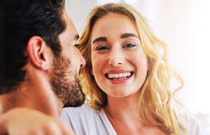 Couple that is madly in love and feel safe and bonded.