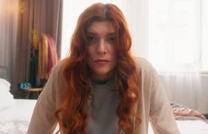 upset stressed young woman who was raised by narcissistic mom