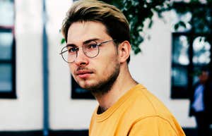 Man who secretly feels insecure about themselves. 