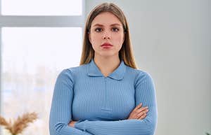 entitled young woman angry she didn't get her way