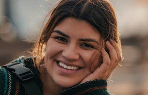 Person is naturally upbeat.