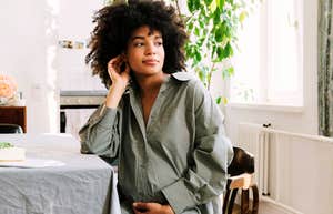 Universe sending woman hints she might be pregnant. 