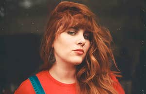 Confident individual with traits that make them appear intimidating