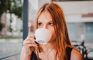 Woman who realizes she needs the chapter with her ex to be closed for good. 