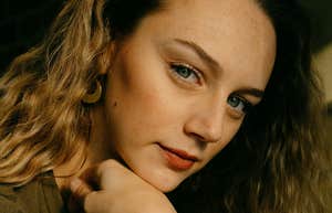 Person has superhuman eye.