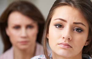 Kid is anxious and on alert.