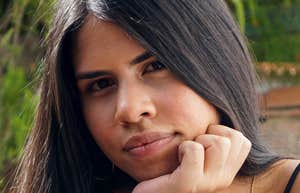 Woman questions if someone is trustworthy.