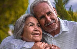 These Habits Have Been Proven To Protect Your Relationship As You Age Couple protects their habits as they age.
