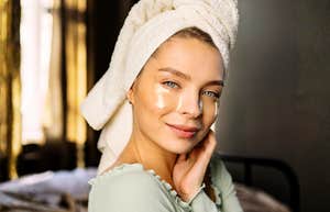 Women Who Have Great Skin Without Drastic Procedures Often Use Red Light Therapy For These Reasons woman with glowing natural skin