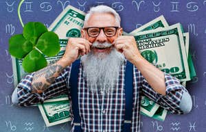 zodiac signs abundance luck February 24 2026