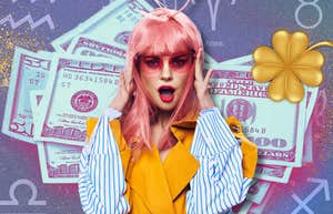 zodiac signs abundance luck April 25 2026