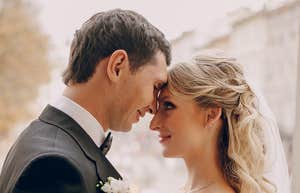 Couple gets married at the ideal age