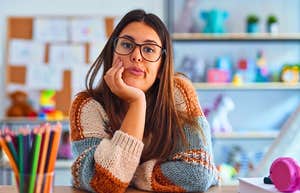 if you are careful not to do rude things your parents knew what they were doing Young woman who tries hard not to do rude things because her parents taught her well
