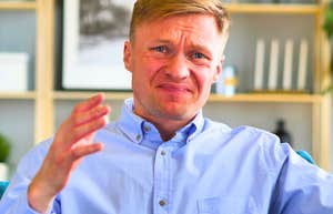 mentally and emotionally weak man who always complains about the same things