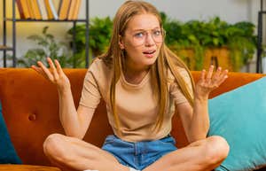 Things Gen Z Finds Completely Unappealing About The Lives Of Gen X And Boomers gen z girl feeling annoyed by gen x and boomer habits