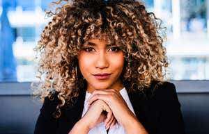 high-value professional woman looking confident
