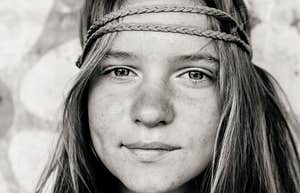 People Raised In The 60s And 70s Were Prepared For Real Life Better Than Younger Generations In These Ways preteen girl raised in the 1970s wearing a headband