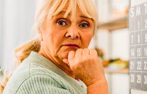 forgetful woman
