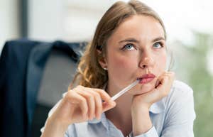 gen z, millennials, gen x and boomers have different ideas of what a real job is woman working at a real job