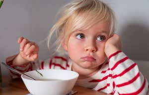 food habits kids had finish everything plate