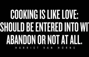 Love Quotes About Food and Cooking