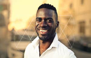 smiling man