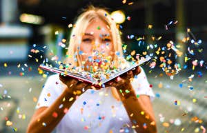 6 Benefits Of Being Book Smart & Why It's Better Than Being Street Smart woman being book smart