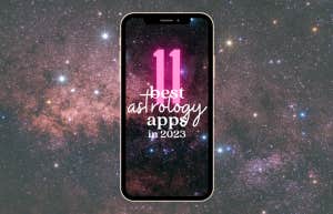 phone screen showing 11 Best Astrology Apps In 2023