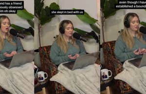 Boyfriend Allows Female Friend To Sleep In Bed With Him