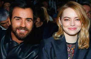 Emma Stone and Justin Theroux