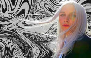 blonde woman