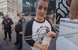 texas volunteers getting ticketed for feeding the homeless