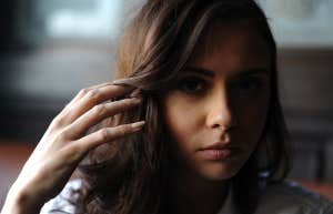 stressed woman