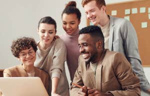 10 Tiny Indicators A Company Has Great Work-Life Balance Happy and motivational workplace