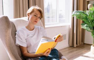 The Very Strange Way I Met My Ex-Husband’s Girlfriend woman reading a book