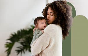 7 Truly Glorious Luxuries I Had To Give Up When I Became A Parent New mother comforting her baby