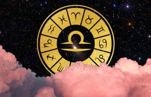 pink clouds, libra zodiac symbol