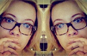 selfie of author
