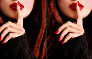 Is Your Love A Liar? 4 Ways To Tell, According To Science secretive girl